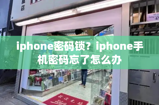 iphone密码锁？iphone手机密码忘了怎么办-第1张图片-星选测评