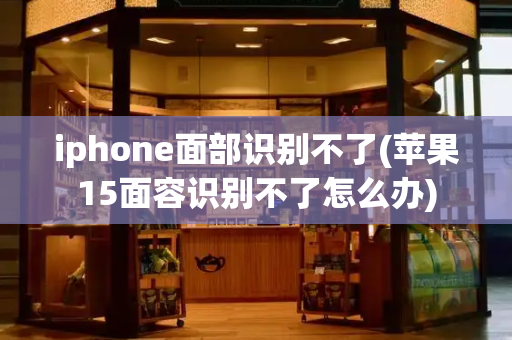 iphone面部识别不了(苹果15面容识别不了怎么办)