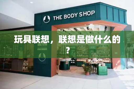 玩具联想，联想是做什么的？-第1张图片-星选测评