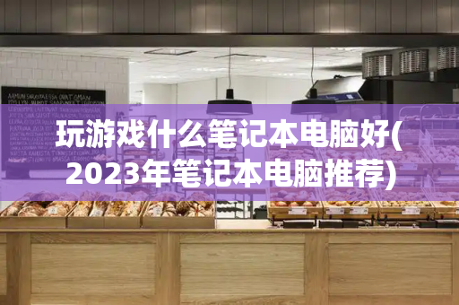玩游戏什么笔记本电脑好(2023年笔记本电脑推荐)