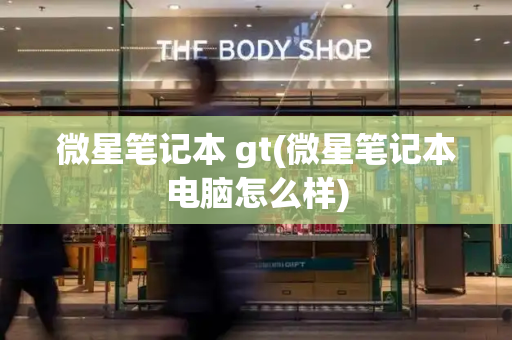 微星笔记本 gt(微星笔记本电脑怎么样)-第1张图片-星选测评