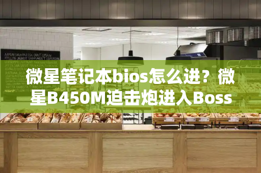 微星笔记本bios怎么进？微星B450M迫击炮进入Boss-第1张图片-星选测评