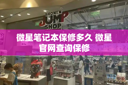 微星笔记本保修多久 微星官网查询保修-第1张图片-星选测评