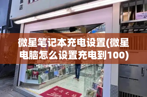微星笔记本充电设置(微星电脑怎么设置充电到100)-第1张图片-星选测评