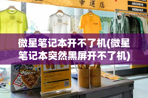 微星笔记本开不了机(微星笔记本突然黑屏开不了机)