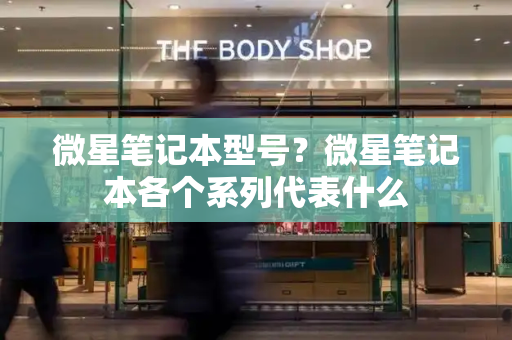 微星笔记本型号？微星笔记本各个系列代表什么-第1张图片-星选测评