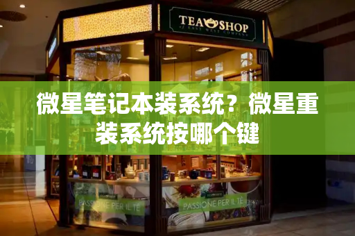 微星笔记本装系统？微星重装系统按哪个键-第1张图片-星选测评