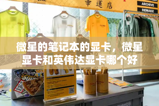 微星的笔记本的显卡，微星显卡和英伟达显卡哪个好