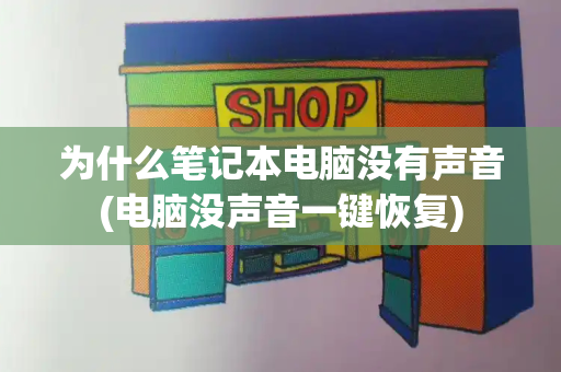 为什么笔记本电脑没有声音(电脑没声音一键恢复)-第1张图片-星选测评