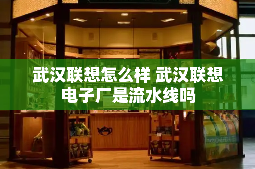 武汉联想怎么样 武汉联想电子厂是流水线吗