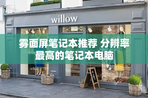 雾面屏笔记本推荐 分辨率最高的笔记本电脑