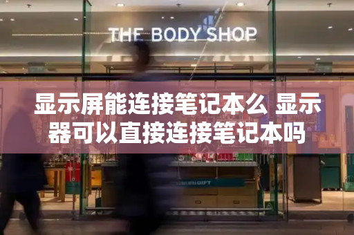 显示屏能连接笔记本么 显示器可以直接连接笔记本吗-第1张图片-星选测评