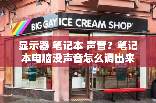显示器 笔记本 声音？笔记本电脑没声音怎么调出来-第1张图片-星选测评