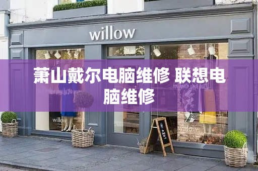 萧山戴尔电脑维修 联想电脑维修-第1张图片-星选测评