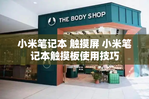 小米笔记本 触摸屏 小米笔记本触摸板使用技巧-第1张图片-星选测评