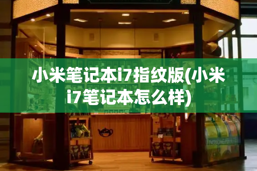 小米笔记本i7指纹版(小米i7笔记本怎么样)-第1张图片-星选测评