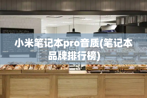 小米笔记本pro音质(笔记本品牌排行榜)-第1张图片-星选测评