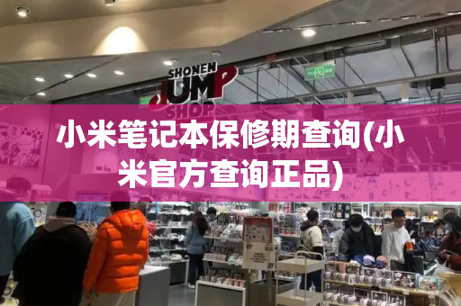 小米笔记本保修期查询(小米官方查询正品)-第1张图片-星选测评