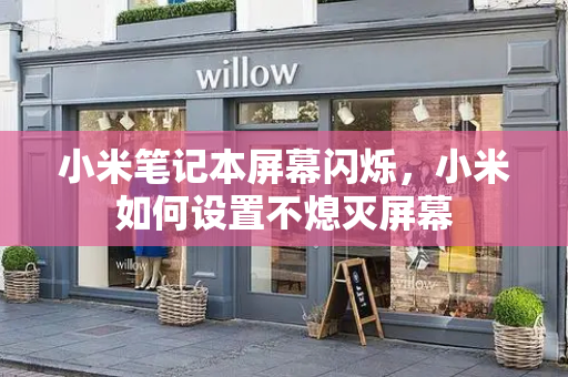 小米笔记本屏幕闪烁，小米如何设置不熄灭屏幕-第1张图片-星选测评