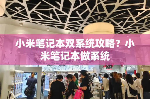 小米笔记本双系统攻略？小米笔记本做系统-第1张图片-星选测评
