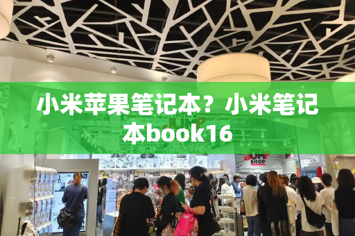 小米苹果笔记本？小米笔记本book16-第1张图片-星选测评