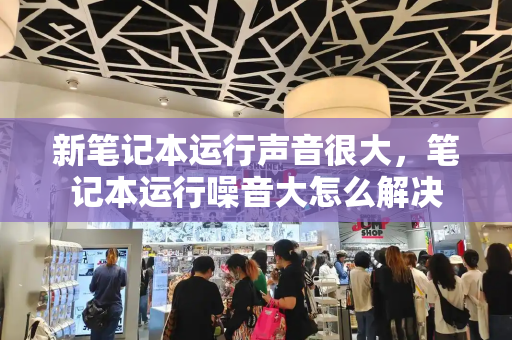 新笔记本运行声音很大，笔记本运行噪音大怎么解决-第1张图片-星选测评
