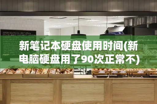 新笔记本硬盘使用时间(新电脑硬盘用了90次正常不)