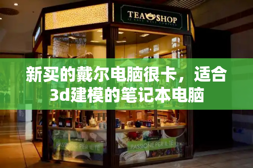 新买的戴尔电脑很卡，适合3d建模的笔记本电脑