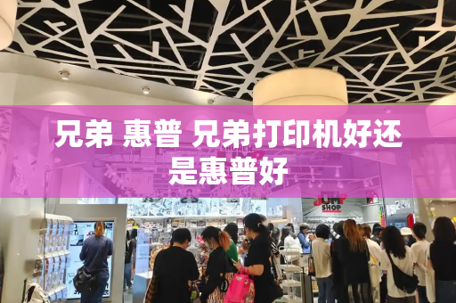 兄弟 惠普 兄弟打印机好还是惠普好-第1张图片-星选测评