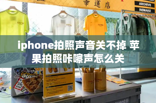 iphone拍照声音关不掉 苹果拍照咔嚓声怎么关