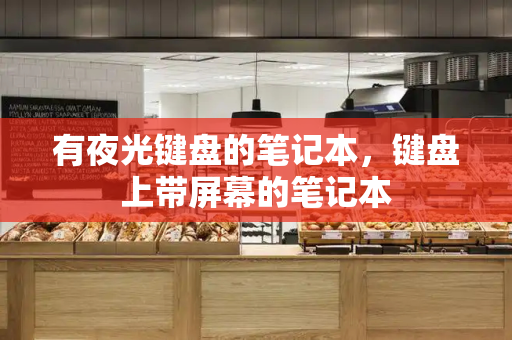 有夜光键盘的笔记本，键盘上带屏幕的笔记本-第1张图片-星选测评