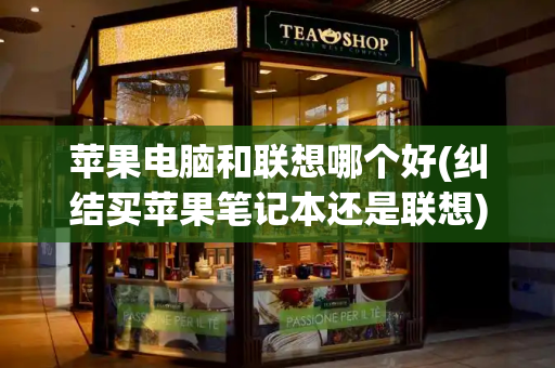 苹果电脑和联想哪个好(纠结买苹果笔记本还是联想)