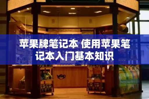 苹果牌笔记本 使用苹果笔记本入门基本知识