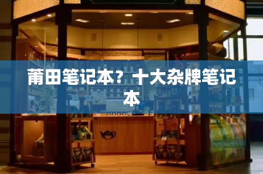 莆田笔记本？十大杂牌笔记本-第1张图片-星选测评