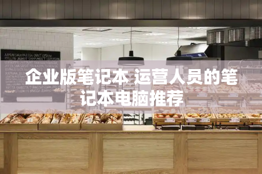 企业版笔记本 运营人员的笔记本电脑推荐-第1张图片-星选测评
