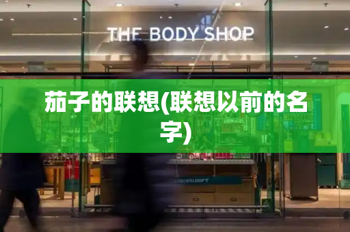 茄子的联想(联想以前的名字)-第1张图片-星选测评
