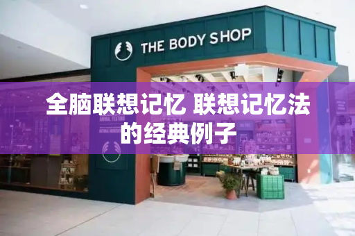 全脑联想记忆 联想记忆法的经典例子