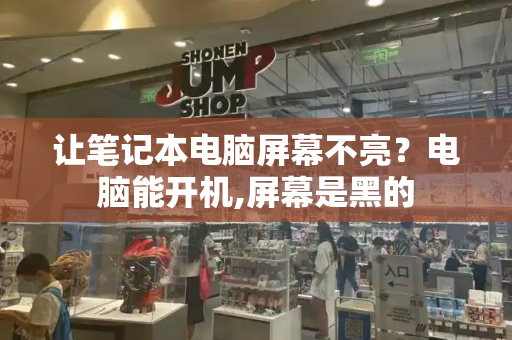 让笔记本电脑屏幕不亮？电脑能开机,屏幕是黑的-第1张图片-星选测评