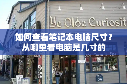 如何查看笔记本电脑尺寸？从哪里看电脑是几寸的-第1张图片-星选测评