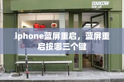 iphone蓝屏重启，蓝屏重启按哪三个键