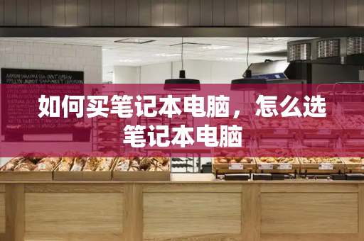 如何买笔记本电脑，怎么选笔记本电脑-第1张图片-星选测评