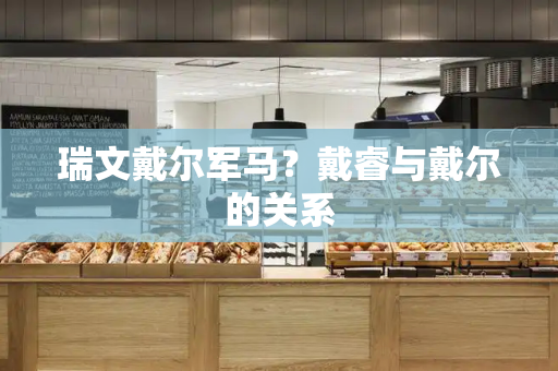 瑞文戴尔军马？戴睿与戴尔的关系-第1张图片-星选测评