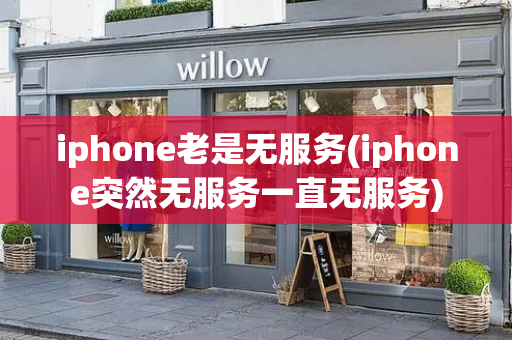 iphone老是无服务(iphone突然无服务一直无服务)