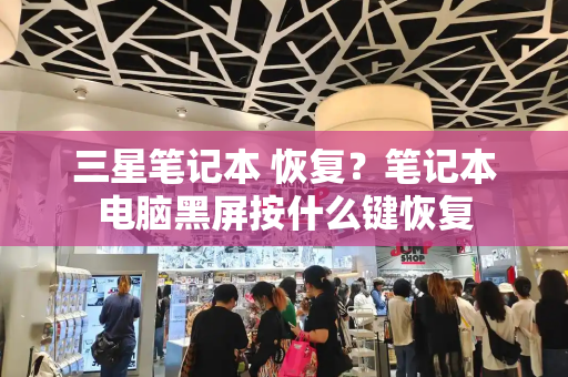 三星笔记本 恢复？笔记本电脑黑屏按什么键恢复-第1张图片-星选测评