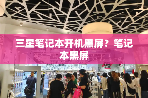 三星笔记本开机黑屏？笔记本黑屏-第1张图片-星选测评