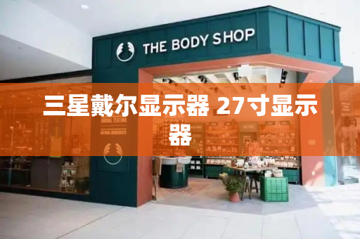 三星戴尔显示器 27寸显示器-第1张图片-星选测评