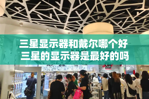 三星显示器和戴尔哪个好 三星的显示器是最好的吗