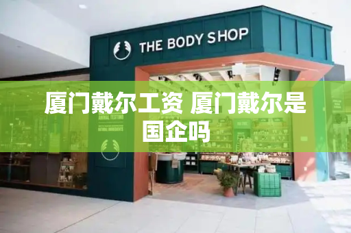 厦门戴尔工资 厦门戴尔是国企吗