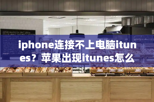 iphone连接不上电脑itunes？苹果出现itunes怎么办-第1张图片-星选测评