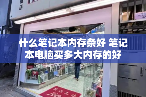 什么笔记本内存条好 笔记本电脑买多大内存的好-第1张图片-星选测评